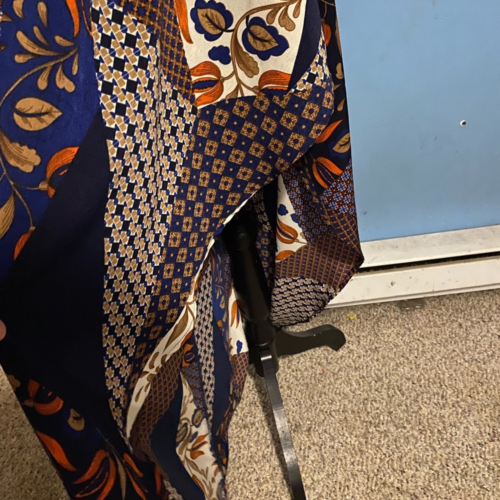 Lulus, Boho, Patchwork, Pant, Scarf Romper - image 6